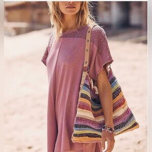 Free People Women's Sunny Day Boho Romper; Size S